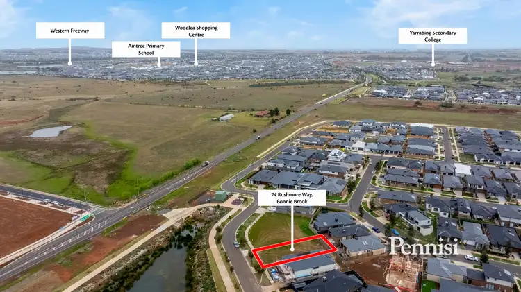 Main view of Homely land listing, 74 Rushmore Way, Bonnie Brook VIC 3335