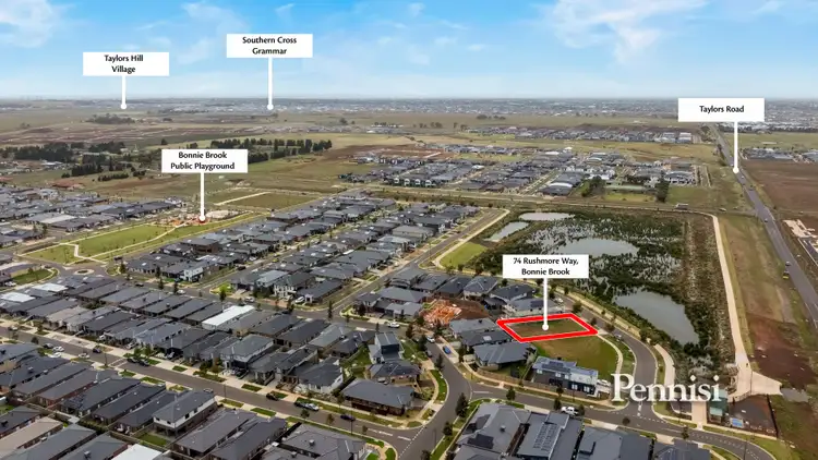 Third view of Homely land listing, 74 Rushmore Way, Bonnie Brook VIC 3335