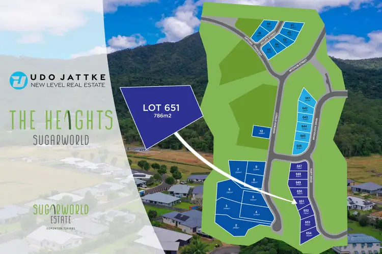 Second view of Homely land listing, LOT 651, 10 Huey Drive, Edmonton QLD 4869