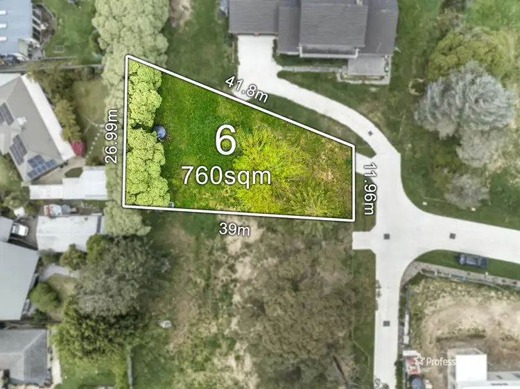Second view of Homely land listing, 6 Hampstead Close, Seville VIC 3139