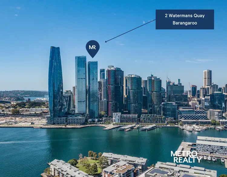 Second view of Homely apartment listing, 6B/2 Watermans Quay, Barangaroo NSW 2000