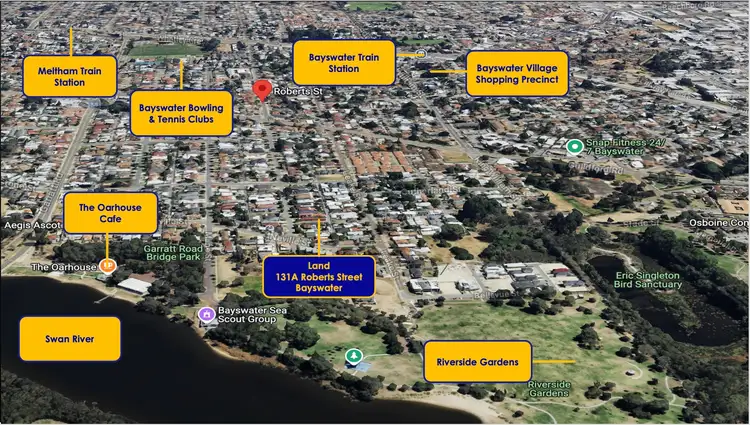 Third view of Homely land listing, 131A Roberts Street, Bayswater WA 6053