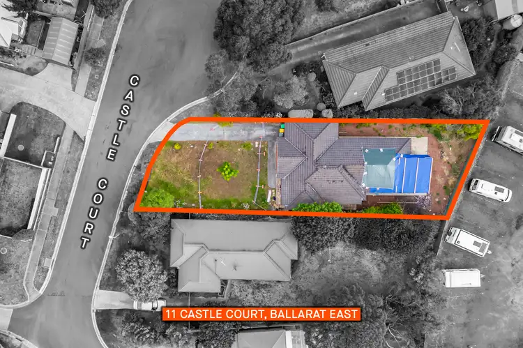 Second view of Homely house listing, 11 Castle Court, Ballarat East VIC 3350