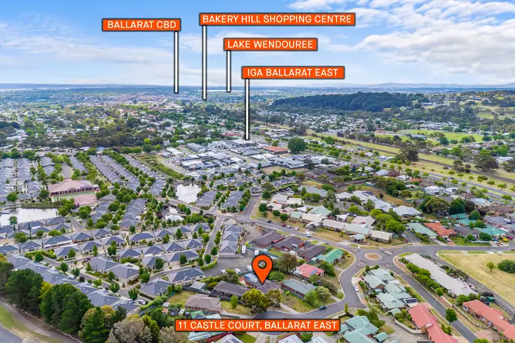 Third view of Homely house listing, 11 Castle Court, Ballarat East VIC 3350