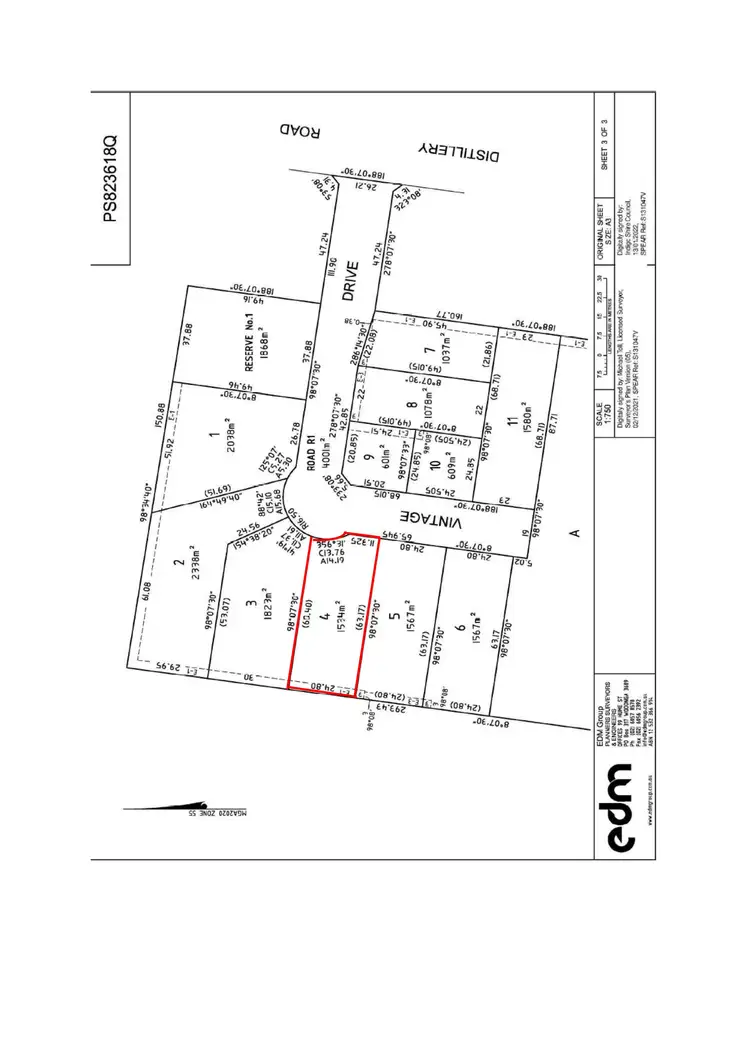 Fifth view of Homely land listing, 27 Vintage Drive, Wahgunyah VIC 3687