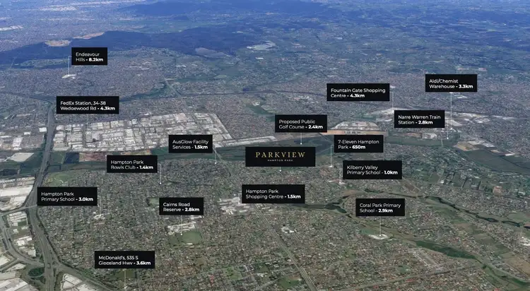 Third view of Homely land listing, 6 Kawai Lane, Hampton Park VIC 3976
