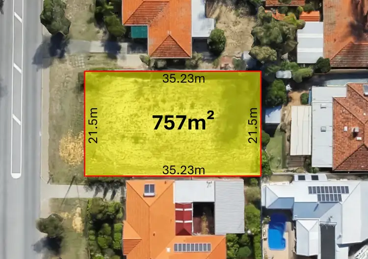 Main view of Homely land listing, 66 McCombe Avenue, Samson WA 6163