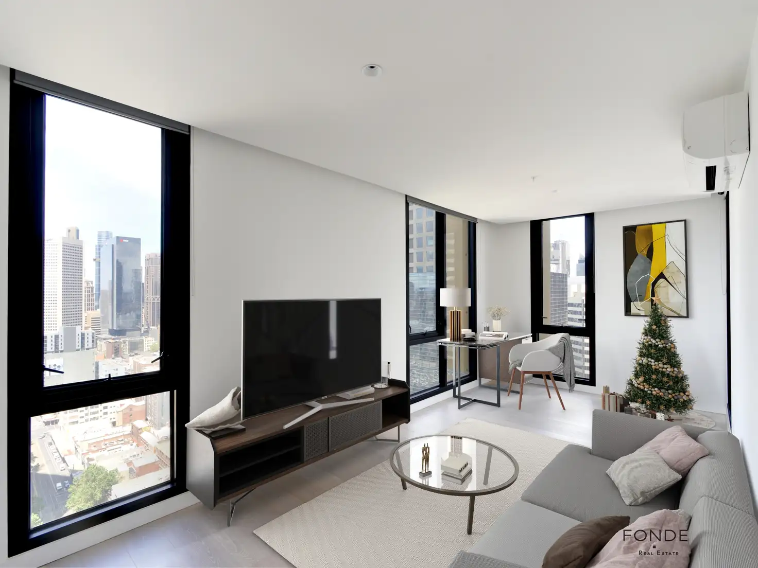 Main view of Homely apartment listing, 2707/81 Abeckett st, Melbourne VIC 3000