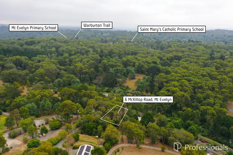 Third view of Homely land listing, 6 McKillop Road, Mount Evelyn VIC 3796