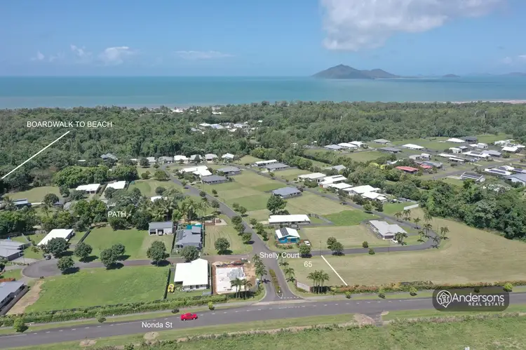 Main view of Homely land listing, 65 Shelly Court, Mission Beach QLD 4852
