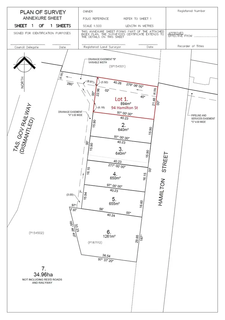 Main view of Homely land listing, LOT 1, Lot 1 Hamilton Street, Latrobe TAS 7307