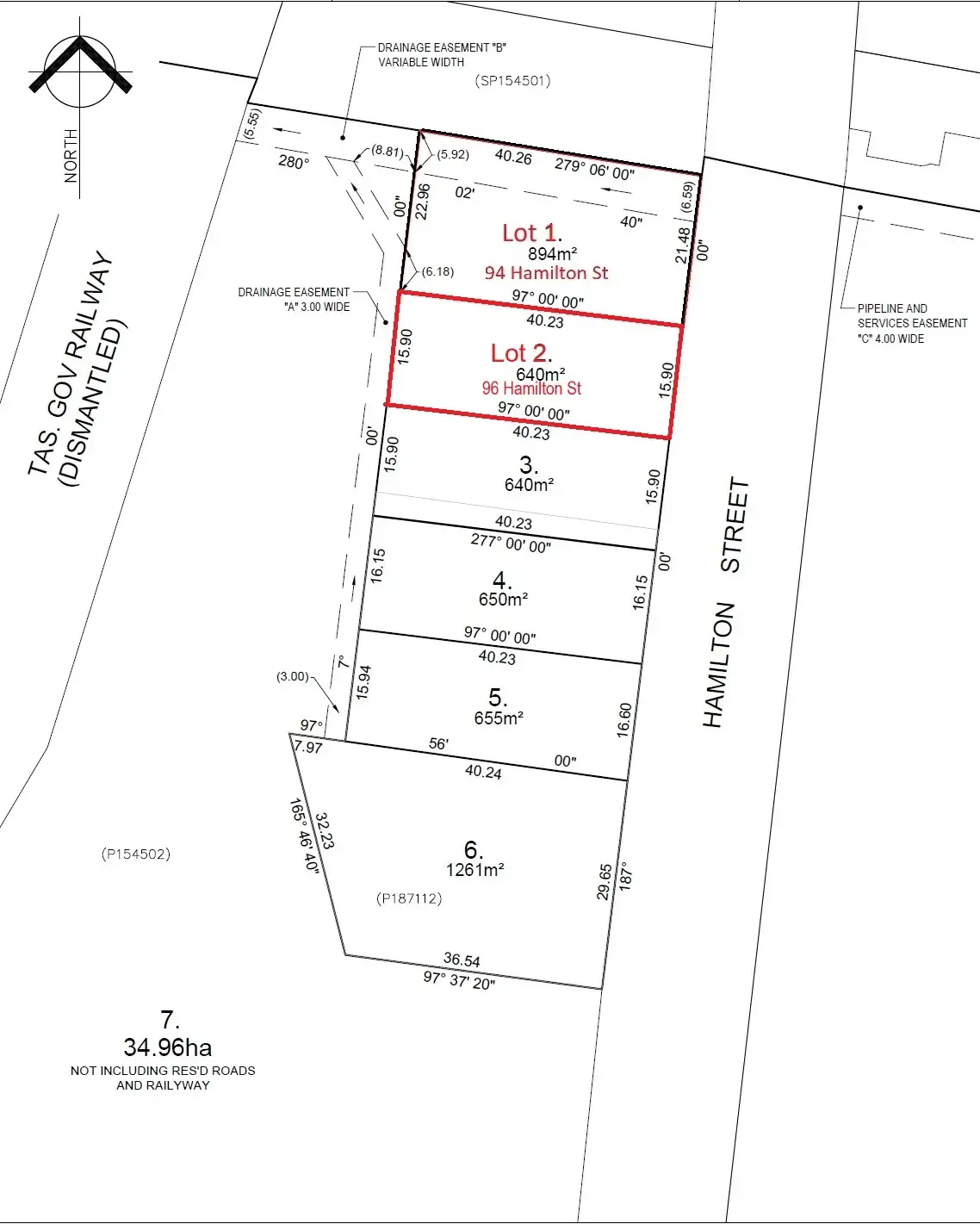 Main view of Homely land listing, 96 Hamilton Street, Latrobe TAS 7307