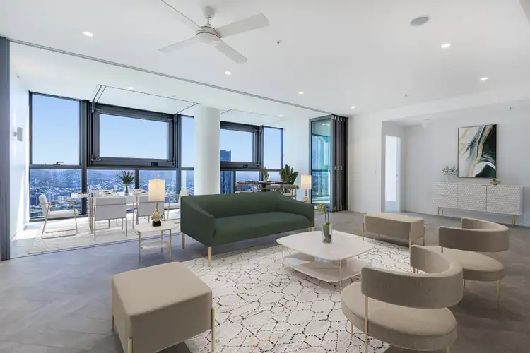 Second view of Homely apartment listing, 6405/8 Margaret Street, Brisbane City QLD 4000