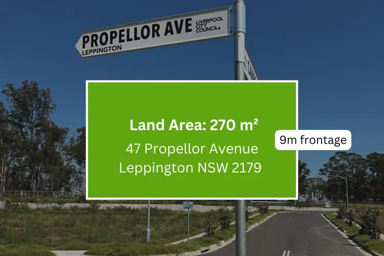 Second view of Homely land listing, 47 Propellor Avenue, Leppington NSW 2179