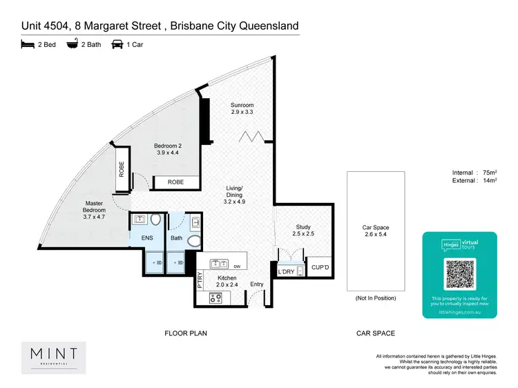 4504/8 Margaret Street, Brisbane City QLD 4000