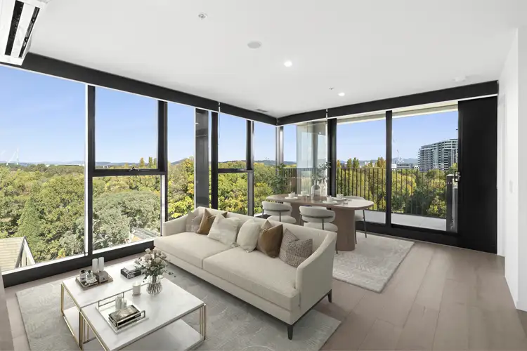 Second view of Homely apartment listing, 705/1 Boolee Street, Reid ACT 2612