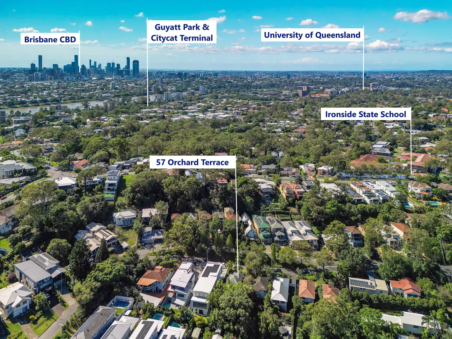 Main view of Homely house listing, 57 Orchard Terrace, St Lucia QLD 4067