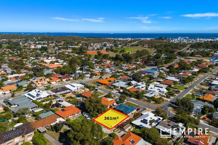 Main view of Homely land listing, 1 Hanlon Street, Hamilton Hill WA 6163