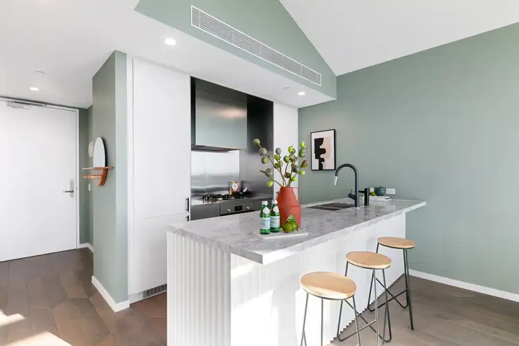 Second view of Homely apartment listing, 1005/5 Wominjeka Walk, West Melbourne VIC 3003