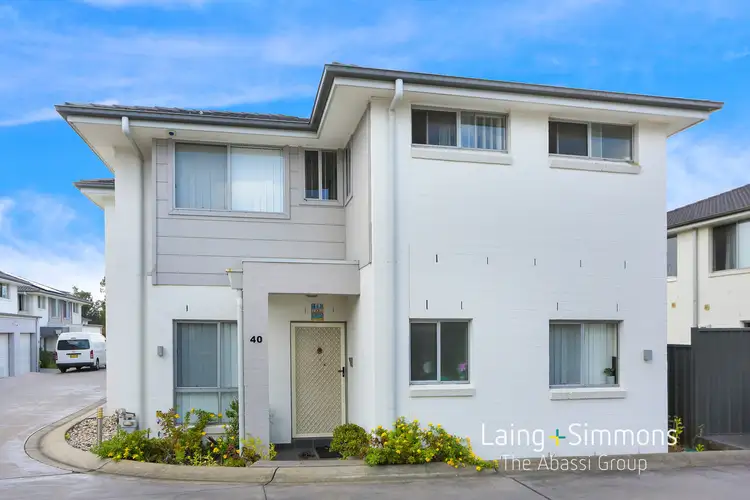 Second view of Homely townhouse listing, 40/30 Australis Drive, Ropes Crossing NSW 2760