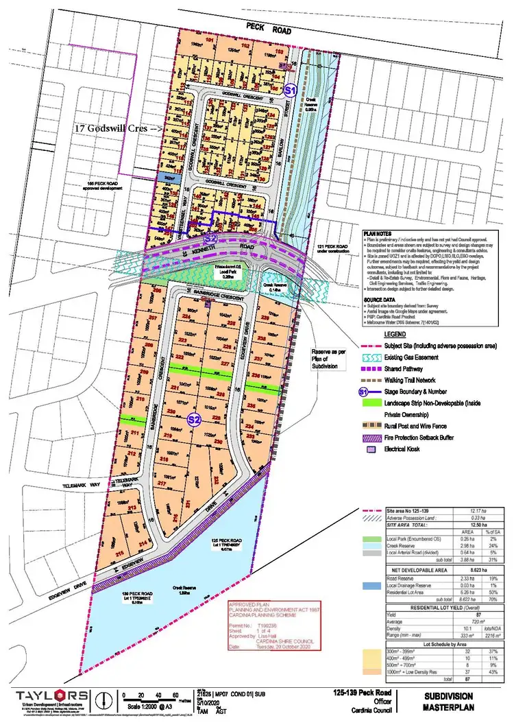 Second view of Homely land listing, 17 Godswill Crescent, Officer VIC 3809