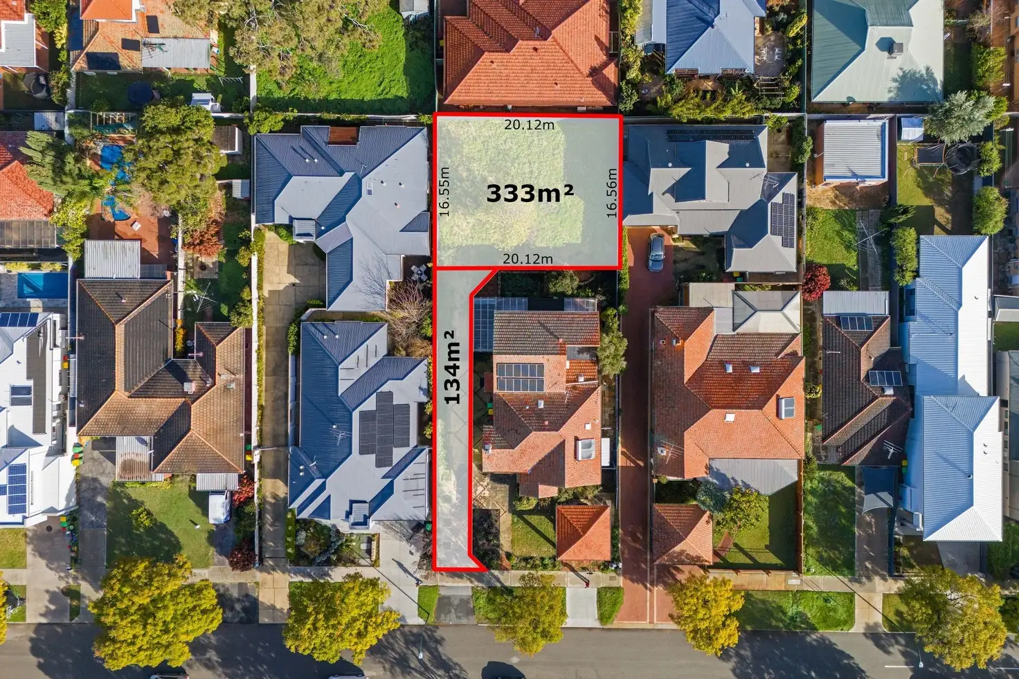 Main view of Homely land listing, 23A Simper Street, Wembley WA 6014