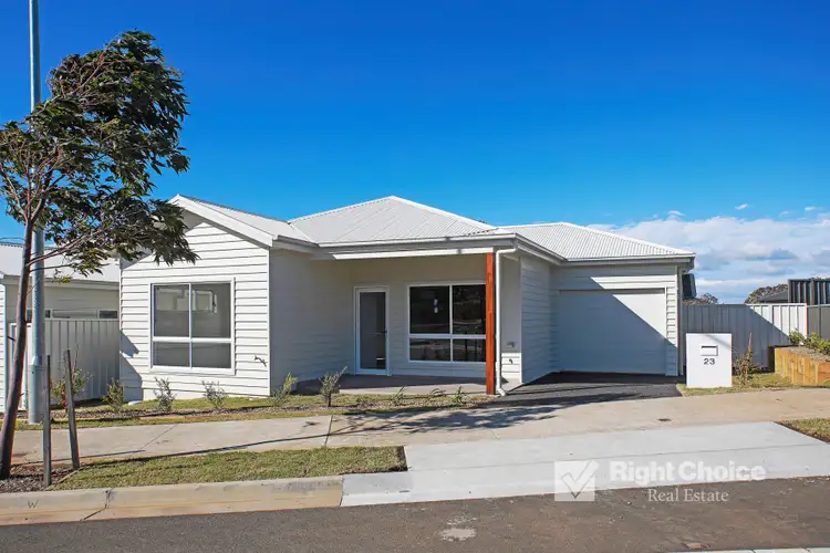 Main view of Homely semi-detached listing, 23 Lancaster Drive, Badagarang NSW 2540