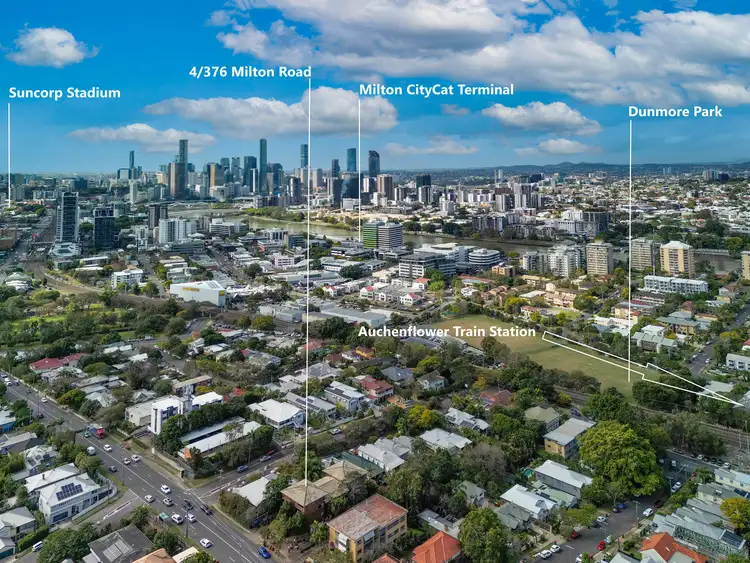 Third view of Homely apartment listing, 4/376 Milton Road, Auchenflower QLD 4066