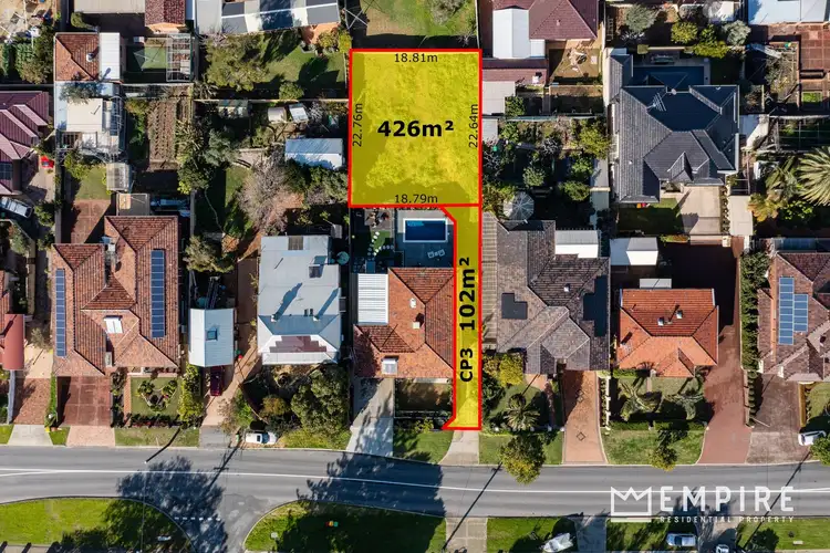 Main view of Homely land listing, Proposed Lot 2, 209 Clontarf Road, Hamilton Hill WA 6163