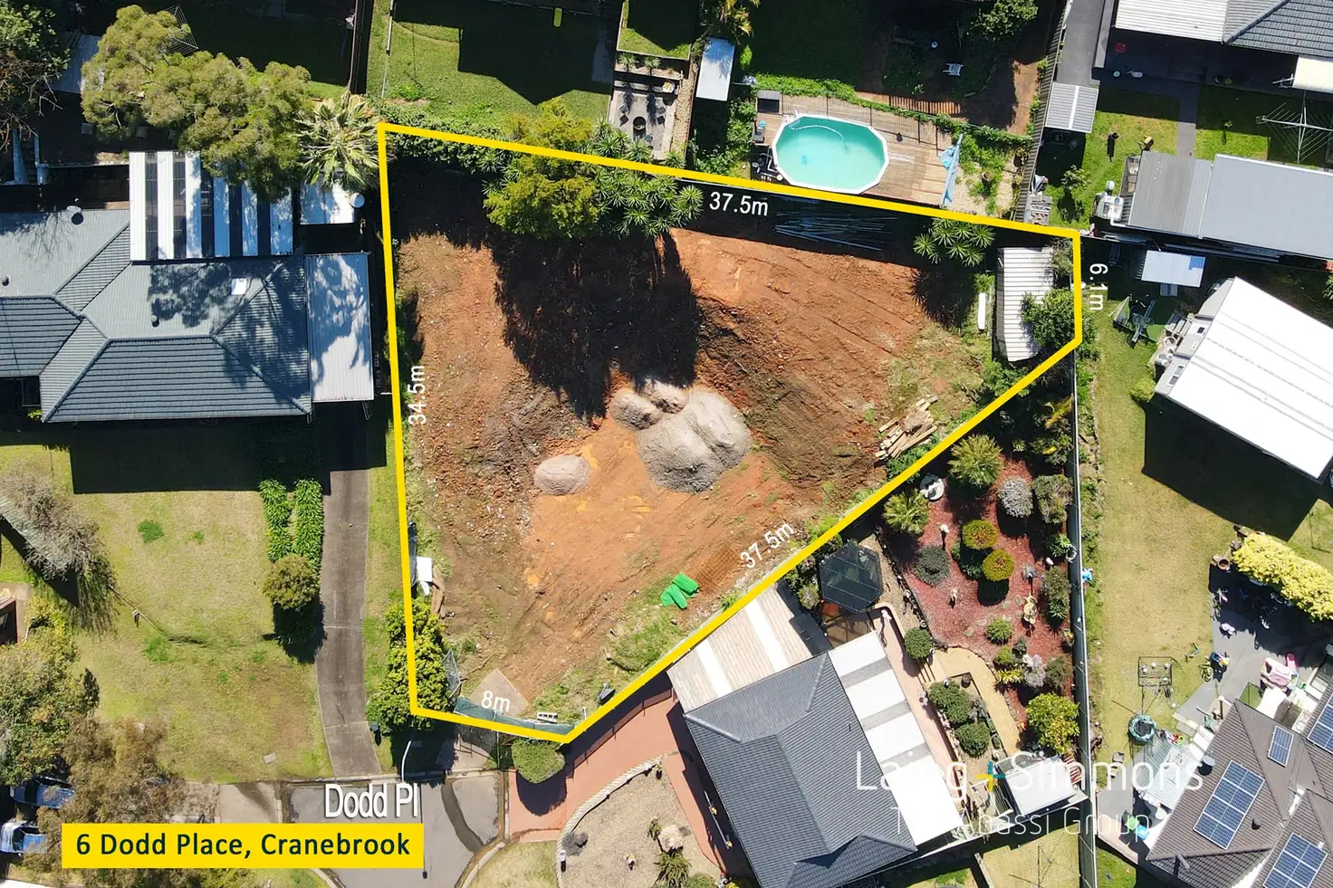 Main view of Homely land listing, 6 Dodd Place, Cranebrook NSW 2749