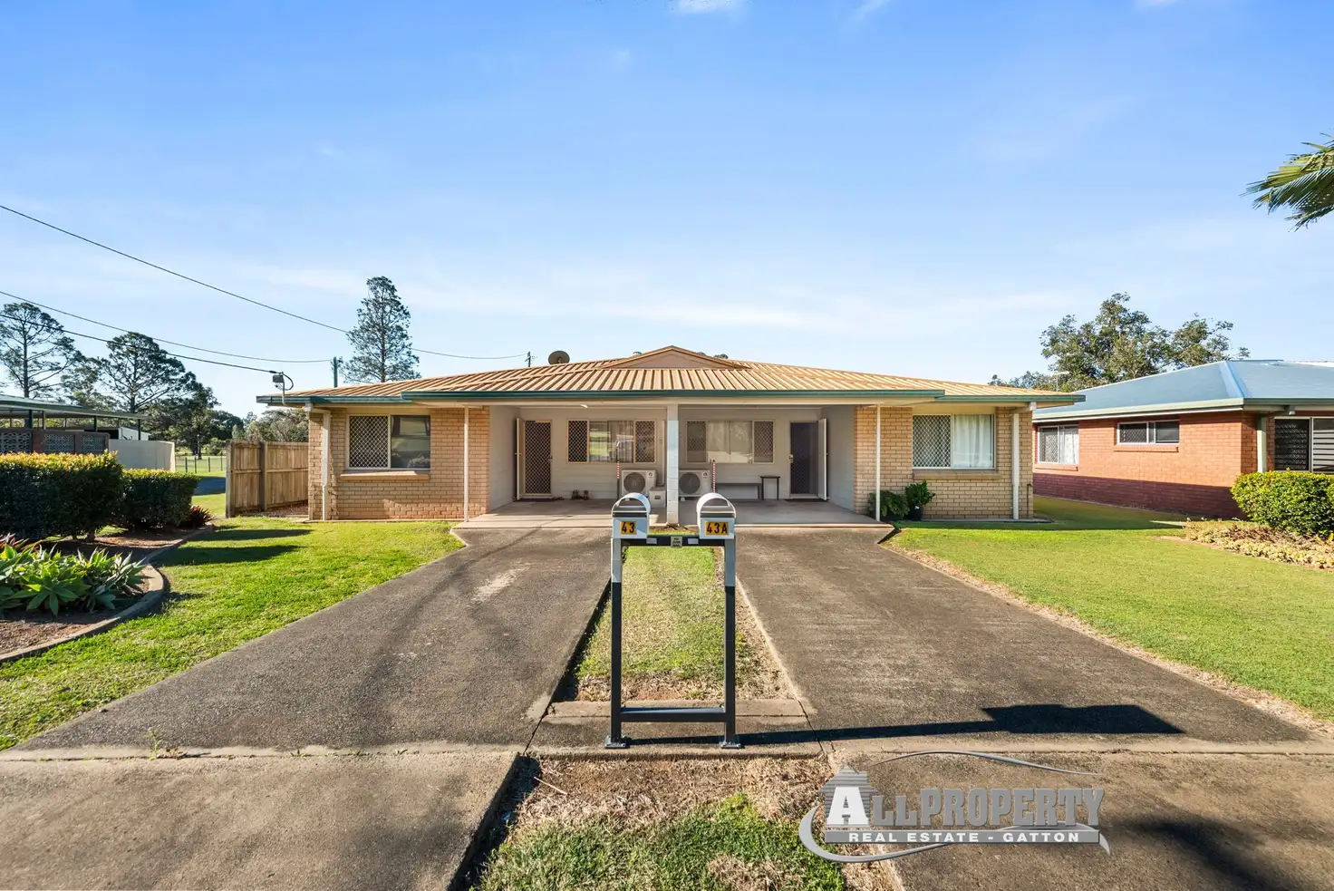 Main view of Homely semi-detached listing, 43 Golf Links Drive, Gatton QLD 4343