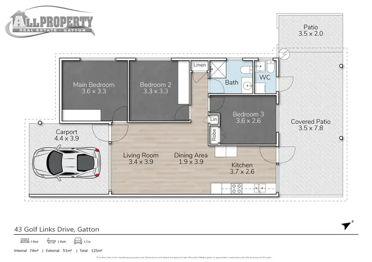Third view of Homely semi-detached listing, 43 Golf Links Drive, Gatton QLD 4343