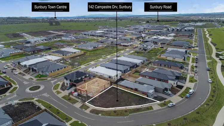 Second view of Homely land listing, 142 Campestre Drive, Sunbury VIC 3429