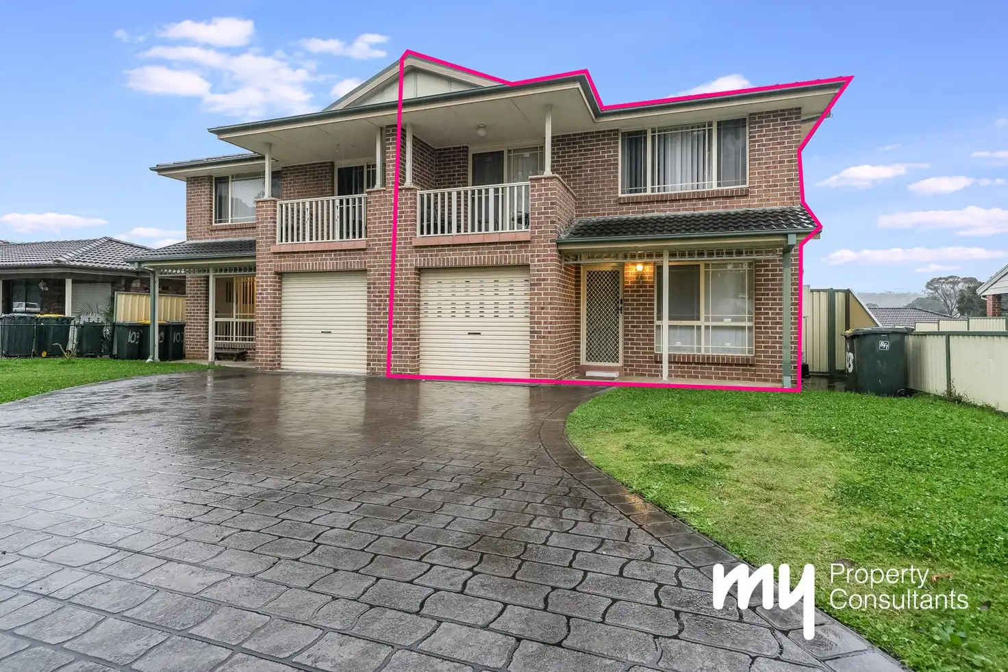 Main view of Homely semi-detached listing, 2/103 Thunderbolt Drive, Raby NSW 2566