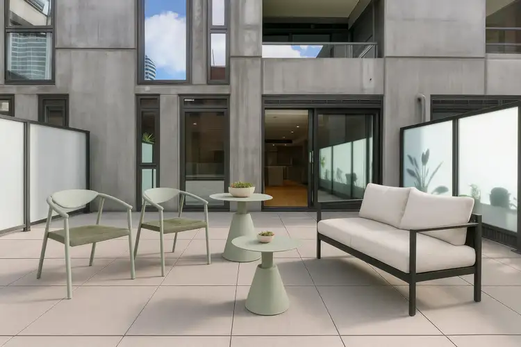 Third view of Homely apartment listing, 108/10 Wominjeka Walk, West Melbourne VIC 3003