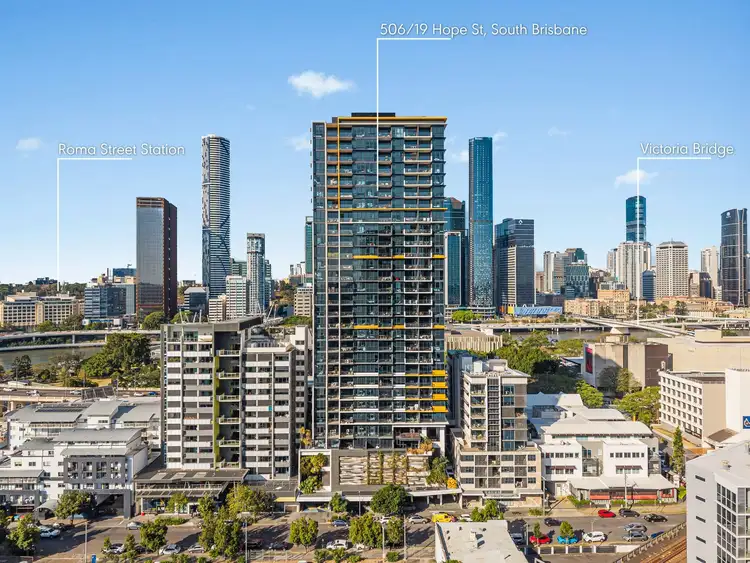 Second view of Homely apartment listing, 506/19 Hope Street, South Brisbane QLD 4101