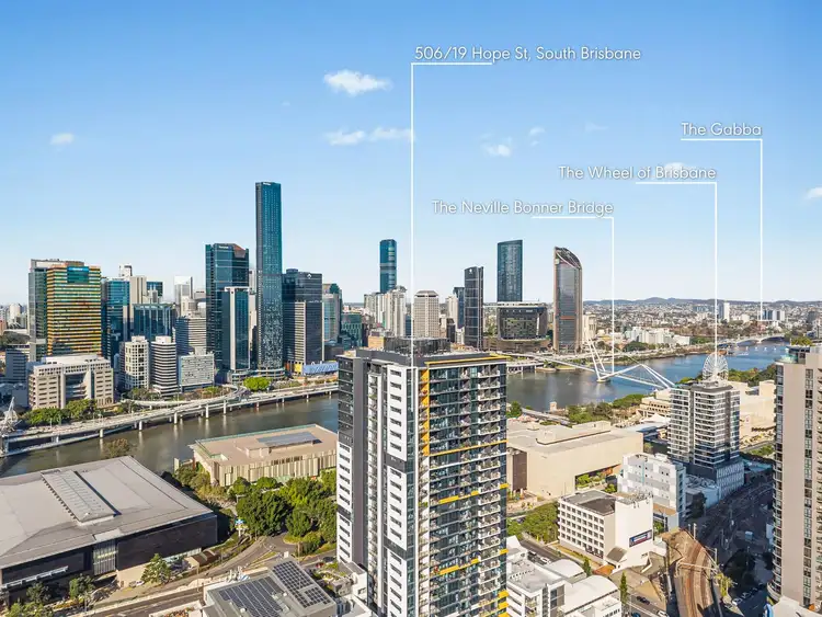 Fourth view of Homely apartment listing, 506/19 Hope Street, South Brisbane QLD 4101