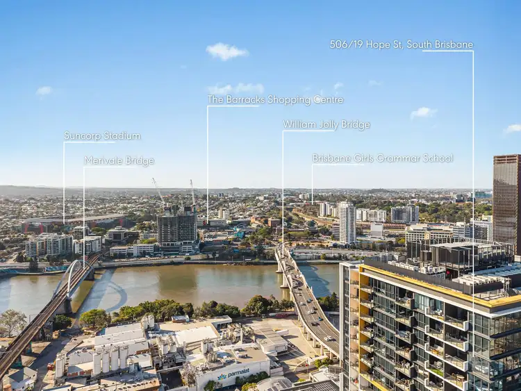 Fifth view of Homely apartment listing, 506/19 Hope Street, South Brisbane QLD 4101