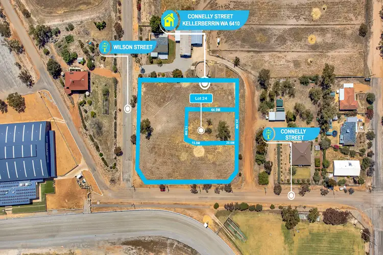 Second view of Homely land listing, Lot 24 Nicholls St, Kellerberrin WA 6410