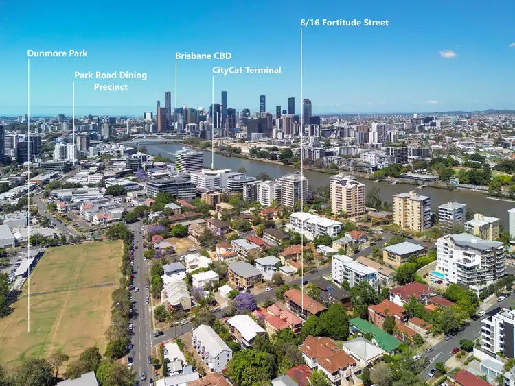 Fourth view of Homely apartment listing, 8/16 Fortitude Street, Auchenflower QLD 4066