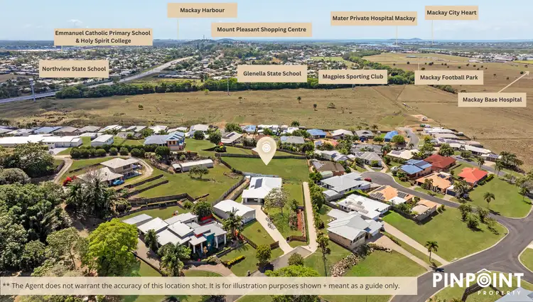 Third view of Homely land listing, 2 Pepsy Court, Glenella QLD 4740