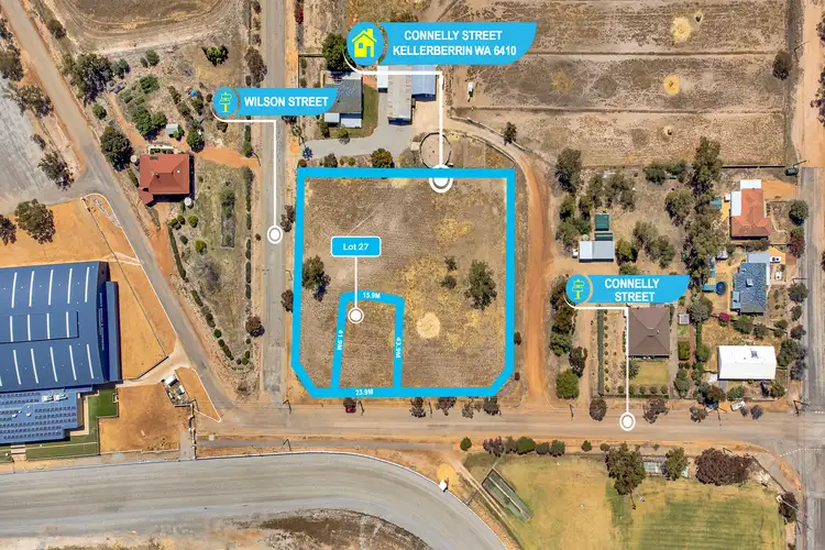 Second view of Homely land listing, Lot 27 Connelly St, Kellerberrin WA 6410