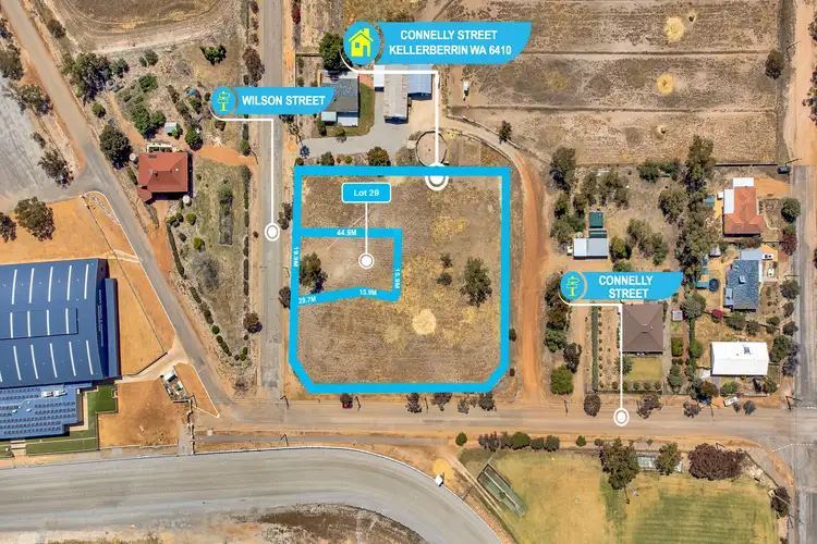 Second view of Homely land listing, Lot 29 Wilson St, Kellerberrin WA 6410
