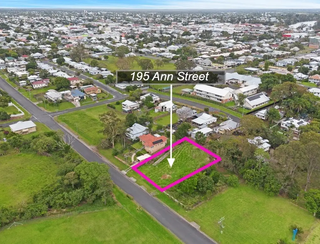 Main view of Homely land listing, 195 Ann Street, Maryborough QLD 4650