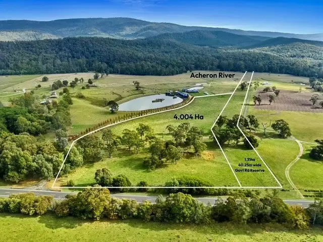 Main view of Homely land listing, 2339 Maroondah Highway, Buxton VIC 3711