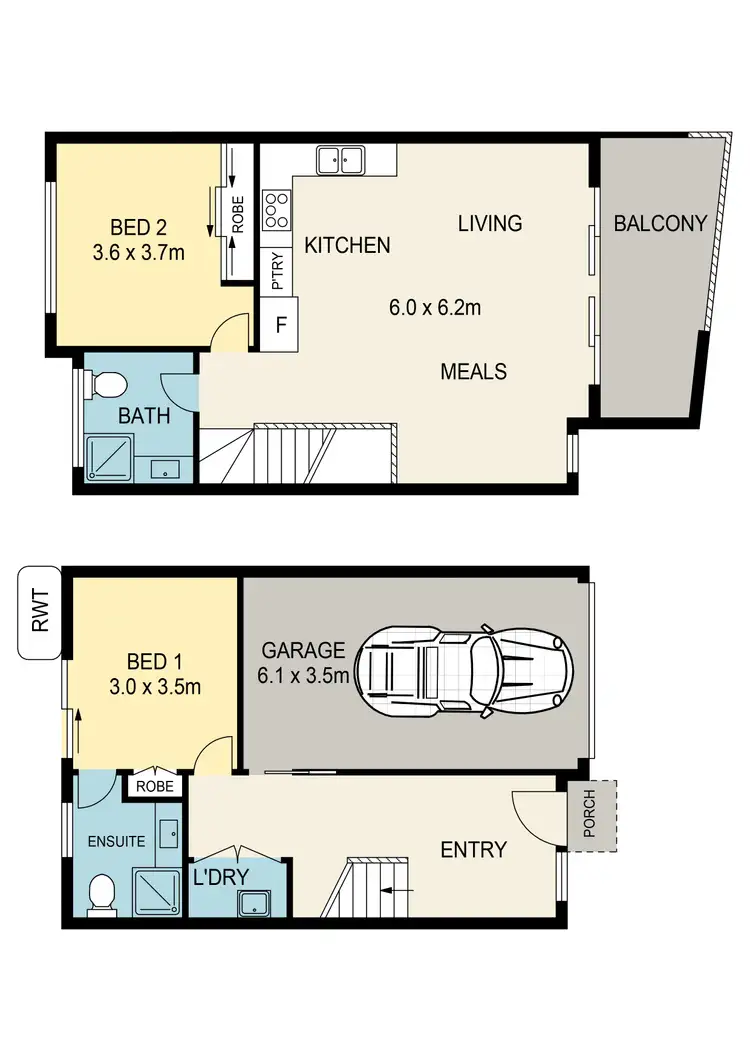 Second view of Homely townhouse listing, Units 3 & 4/3 Orbit Walk, Roxburgh Park VIC 3064