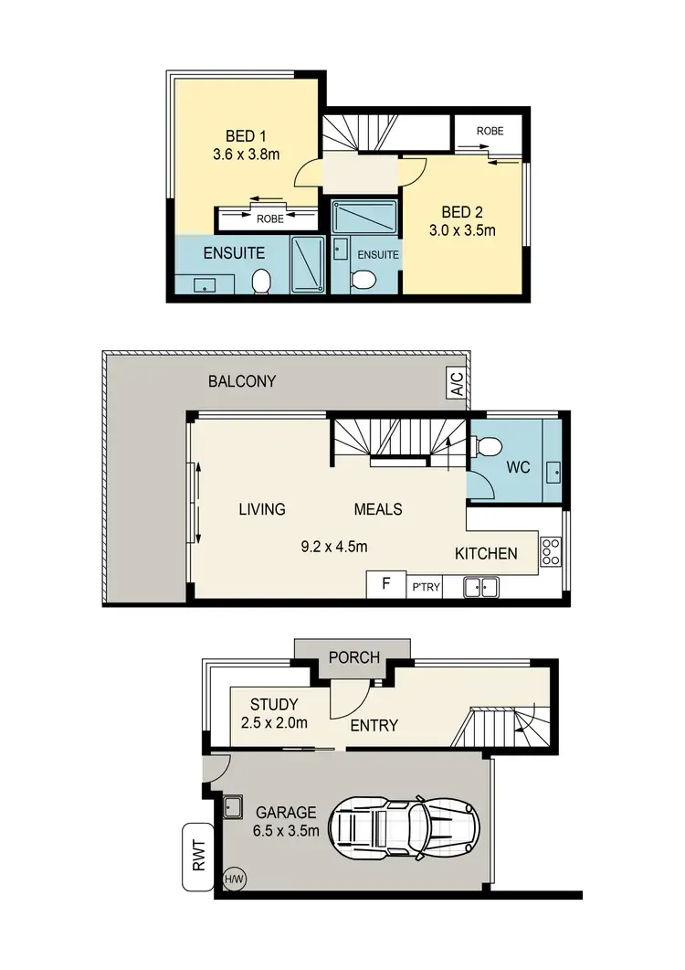 Third view of Homely townhouse listing, Units 3 & 4/3 Orbit Walk, Roxburgh Park VIC 3064