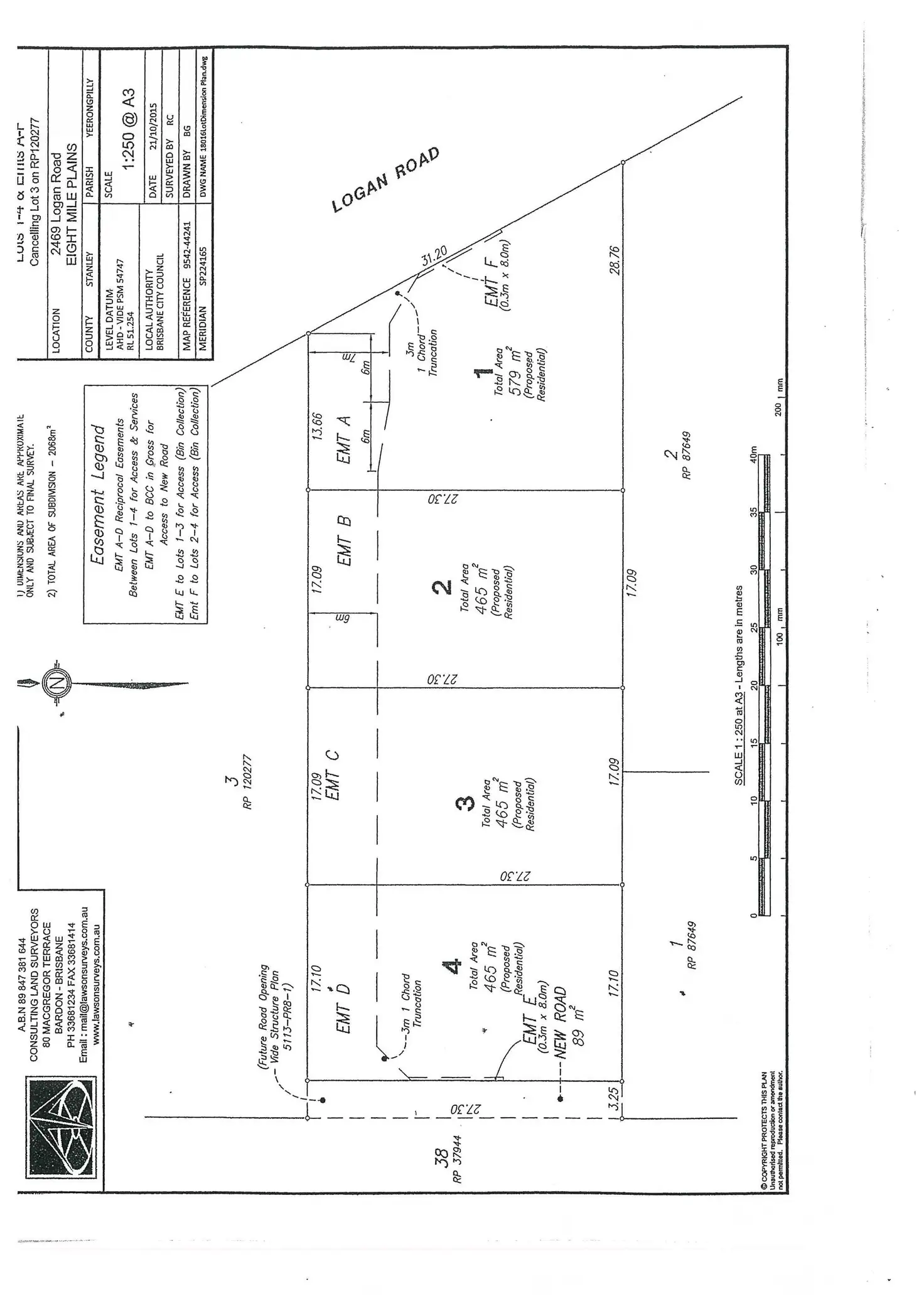 Main view of Homely land listing, LOT 4, Lot 4 / 2469 Logan Road, Eight Mile Plains QLD 4113