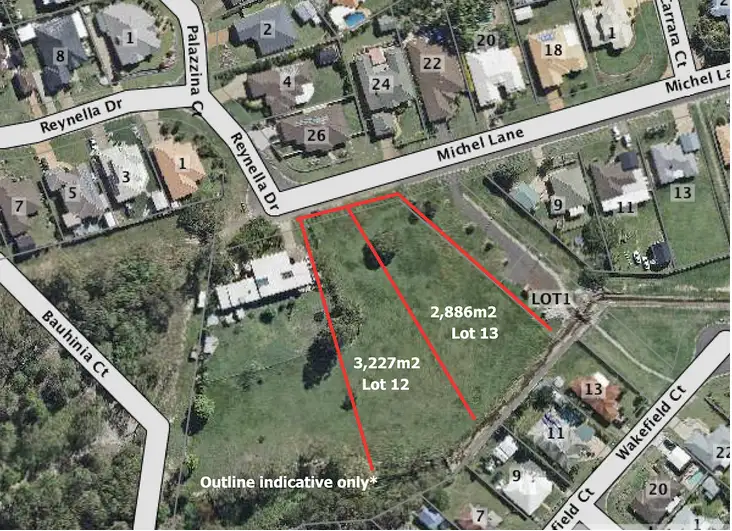 Second view of Homely land listing, 12 & 13 Michel Lane, Avoca QLD 4670