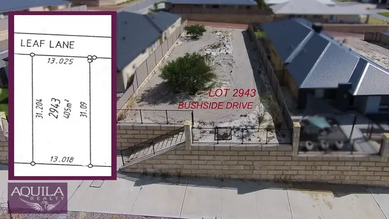 Main view of Homely land listing, 41 (Lot 2943) Bushside Drive, Aveley WA 6069